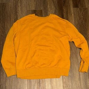 Men's Mustard Crewneck Sweater